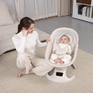 Mastela multi motion 3D euphoria electric baby Swing with 360 degree rotation. 0-36 MONTHS – Premium 3-in-1 multi-motion Baby Rocker and seat
