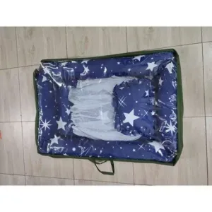 Unique baby Cosleeper with head pillow and mosquito net