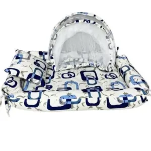 Unique Baby Co-sleeper with head pillow and Mosquito Net