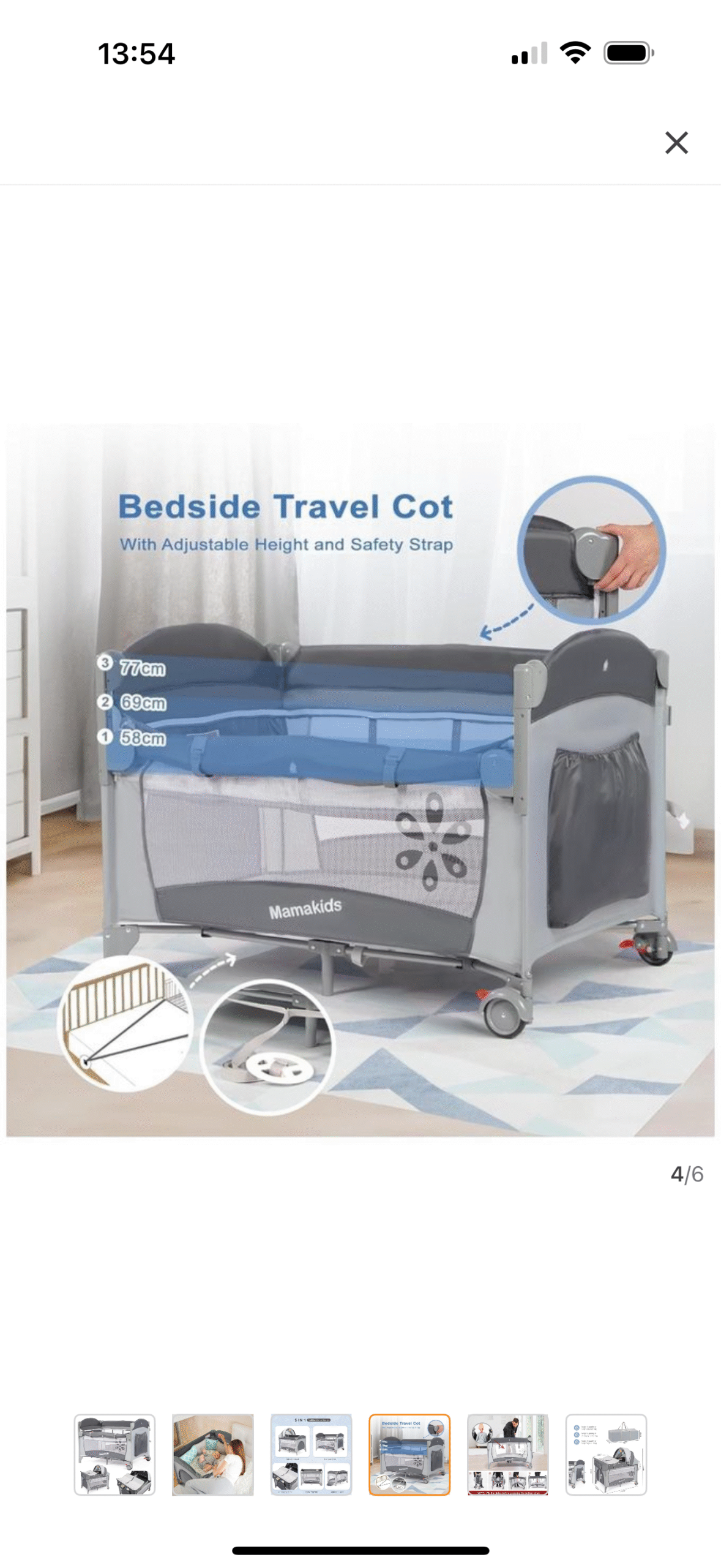 mama kids Baby Crib Travel Cot Cosleeper baby bed for Comfortable Travel, has stand mosquito net and musical toys mama kids Baby Crib Travel Cot Cosleeper baby bed for Comfortable Travel, has stand mosquito net and musical toys