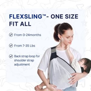 NEW Ergonomic 3D mesh Baby Sling Carrier