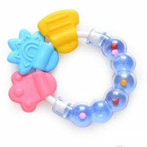 Colorful Baby Rattle Teether