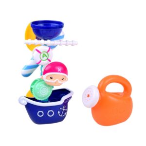 NEW Boat ship bath toy and Watering Can
