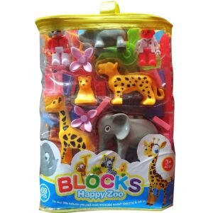 Happy Zoo Building Blocks 69pcs