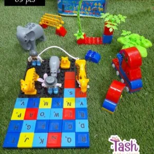 Happy Zoo Building Blocks 69pcs