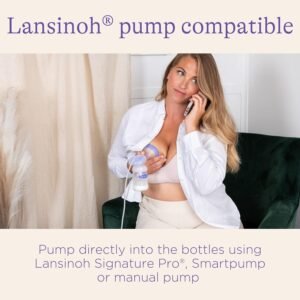NEW Lansinoh Breastmilk Storage Bottles Pack of 4