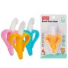 Silicone Baby Teethers, Baby Banana Infant Teething Toothbrush: Sensory Development