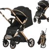 Kidilo easy fold baby stroller/Pushchair , with reversible handle ( newborn to 25 kgs)