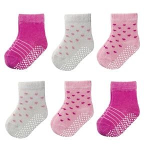 NEW 3 pair Anti Slip/Skid Socks 0-6 months