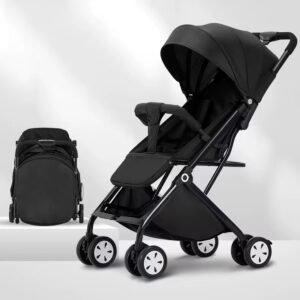 Easy fold Baby Stroller with reversible handle