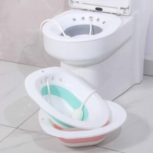 NEW Foldable Sitz Bath for Pregnant Women, Postpartum Care, Hemorrhoids Recovery and Vaginal/Anal Inflammation Treatment