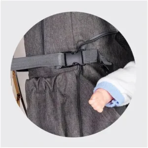 Unique Multifunctional Ganen 2 in 1 Diaper Backpack and Baby Carrier and Baby Carrier