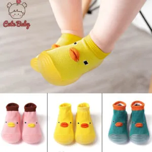 Unique Anti-slip Rubber Sole Toddler Shoe Socks