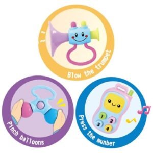 NEW Baby Musical Fitness Frame- Multicolored