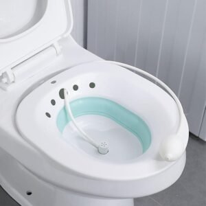 NEW Foldable Sitz Bath for Pregnant Women, Postpartum Care, Hemorrhoids Recovery and Vaginal/Anal Inflammation Treatment
