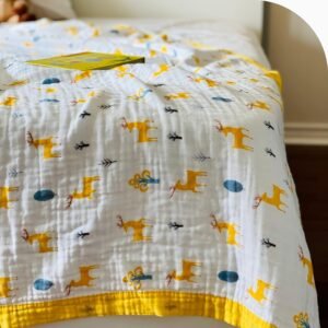 NEW Baby Bamboo Cotton Muslin Multifunctional Blanket