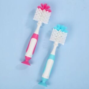 NEW Bottle & Nipple Cleaning Brush Set Blue