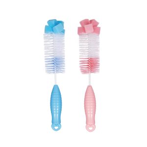 Baby Bottle & Nipple Cleaning Brush Set
