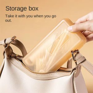 5-in-1 Portable Travel Bottle Cleaner Kit with Built in bottle Drying Rack, Nipple Brush, Straw Brush, for Baby Bottles