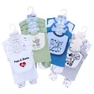 8 Pieces Newborn cotton Baby Receiving Set
