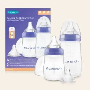 Lansinoh starter set with natural wave teats