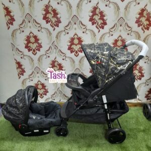 stroller set with reversible handle