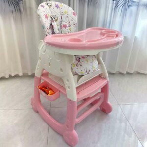 2 in 1 Convertible baby feeding chair/baby high chair