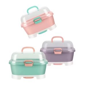 Portable baby bottle drying rack