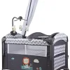 Cool baby playpen with net, overhead toys and changing station