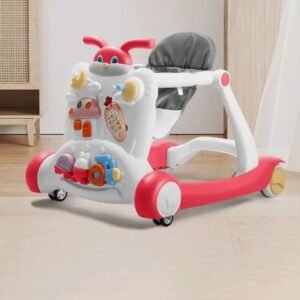 4 in 1 Baby convertible Walker with Toys and Music