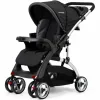 MamaKids Baby Stroller with Reclining Seat & Storage Basket ( newborn to 25 kgs)