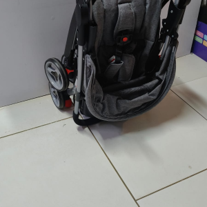 MamaKids Baby Stroller with Reclining Seat & Storage Basket ( newborn to 25 kgs)