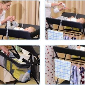 Portable /foldable baby bath stand and changing station