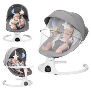Best Electric baby swing with removable dining table