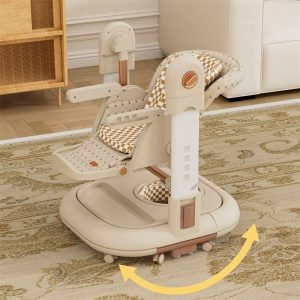 3 in 1 kidilo convertible baby feeding chair, swing and baby walker