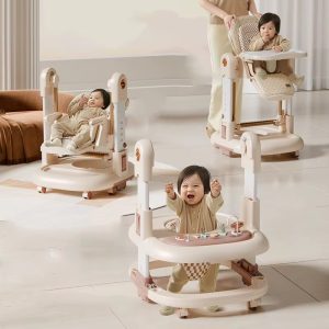 3 in 1 kidilo convertible baby feeding chair, swing and baby walker
