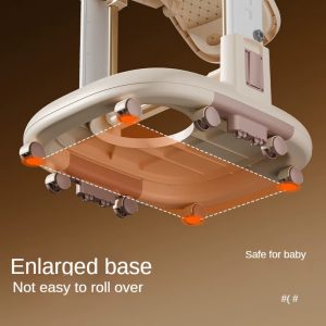 3 in 1 kidilo convertible baby feeding chair, swing and baby walker