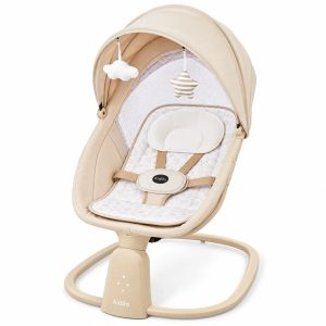 Kidilo Best 3 in 1 Electric Baby Swing with mosquito net,Bluetooth Infant Swing with Music Speaker, Remote Control Timing Function with 5 Speeds, 3 Seat Positions,10 Music, 5 Point Harness Belt (newborn-18 kgs)