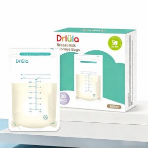 BPA free milk storage bags(self standing)- 200 ml (30 pcs)