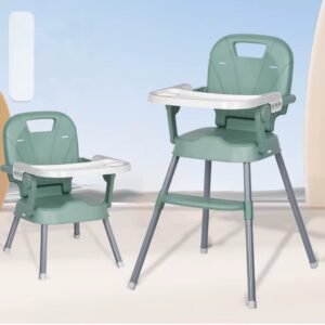 convertible 3 in 1 baby highchair height adjustable