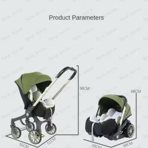 4 in 1 baby stroller/ convertible car seat