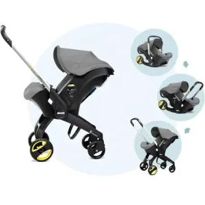 4 in 1 baby stroller/ convertible car seat, Stroller in 1 , i-Size Certified, Enhanced Safety & Comfort Travel System