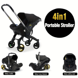 4-in-1 portable baby stroller system