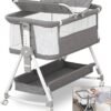 Baby co sleeper/ baby bed/ baby bassinet with adjustable height and underneath storage
