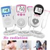 Fetal Doppler Baby Heart Monitor for Pregnancy with in-Built Speaker, Smart Noise Reduction & Heartbeat Detection Machine for Home & Clinic Use