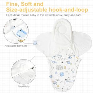 Premium soft cotton baby swaddle wrap