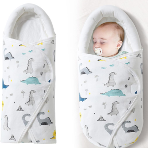 Premium soft cotton baby swaddle wrap
