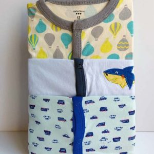 Carters cotton baby romper set