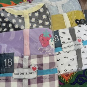Carters cotton baby romper set