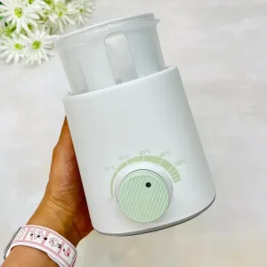 Electric bottle/baby food warmer - fits all bottle types, milk thawing/smart temperature controls/warm formula/warm milk in 3 minutes.